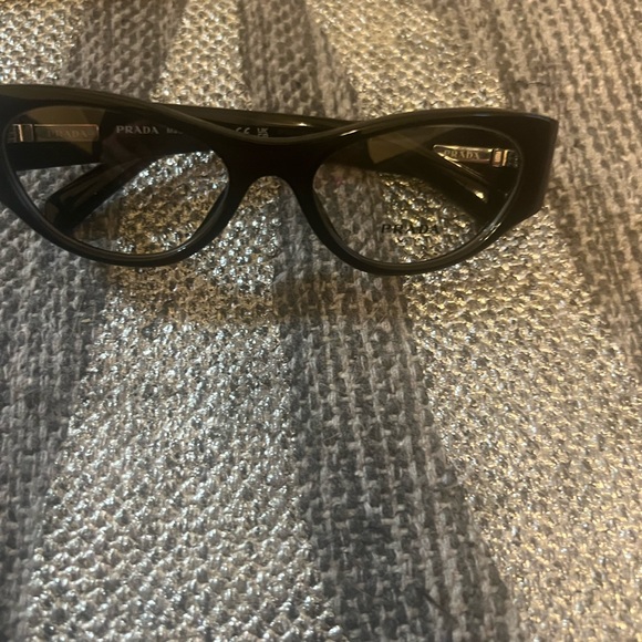 NIB authentic Prada glasses demo lens black frame - Picture 10 of 16